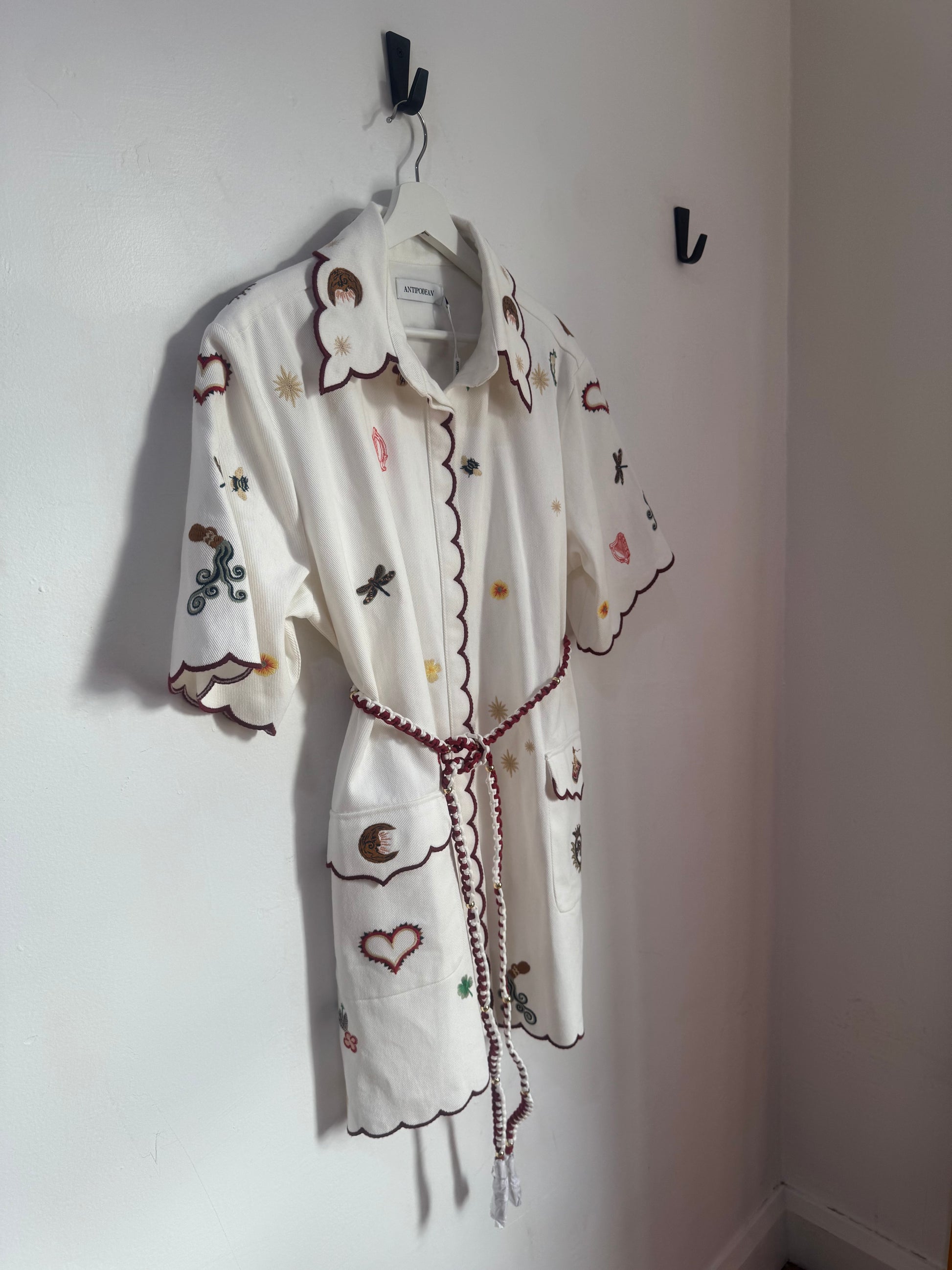 antipodean queen of hearts shirt dress Antipodean - Queen of Hearts Shirt Dress