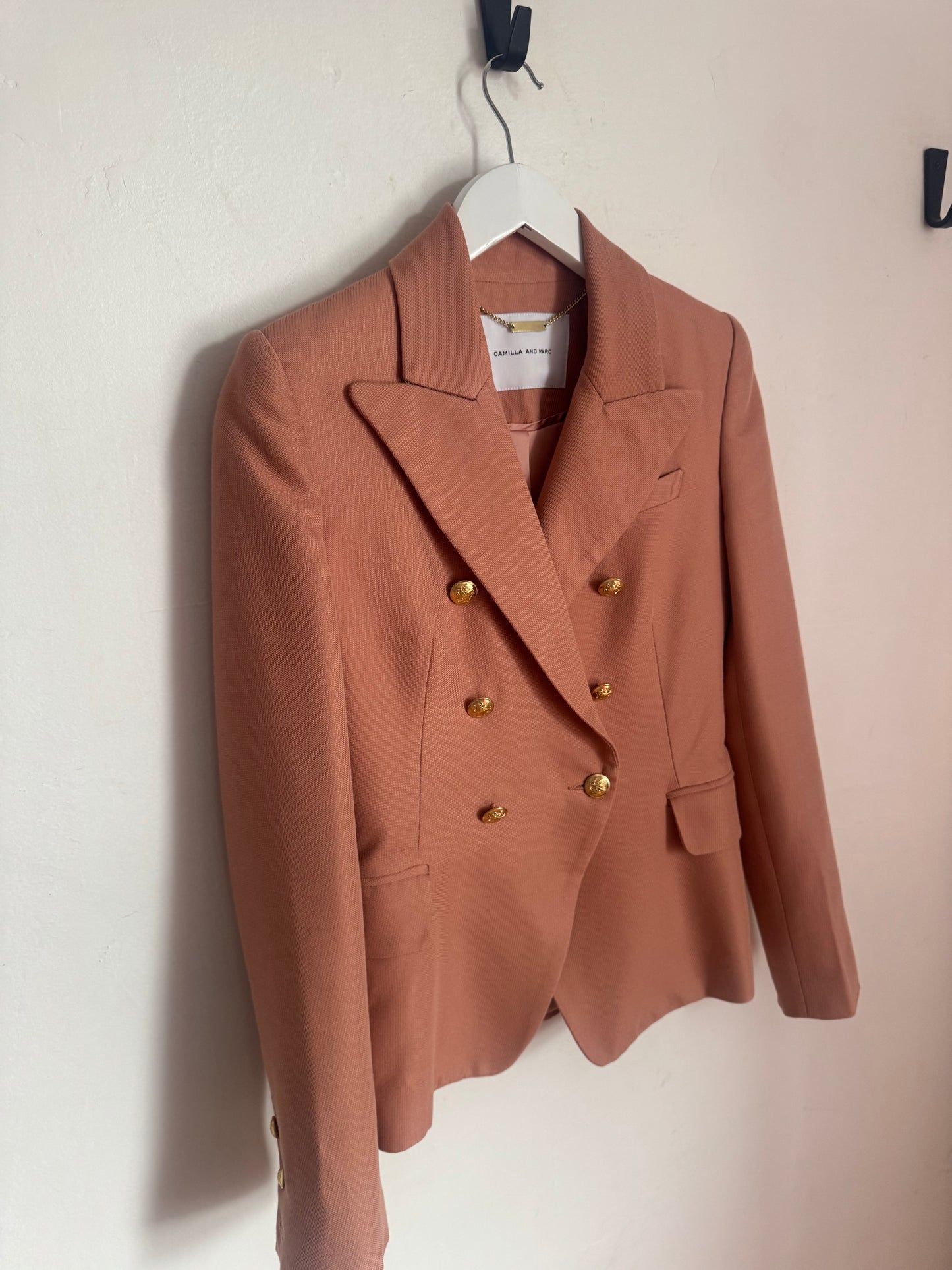Camilla and Marc Blush Dimmer Blazer - Size 6