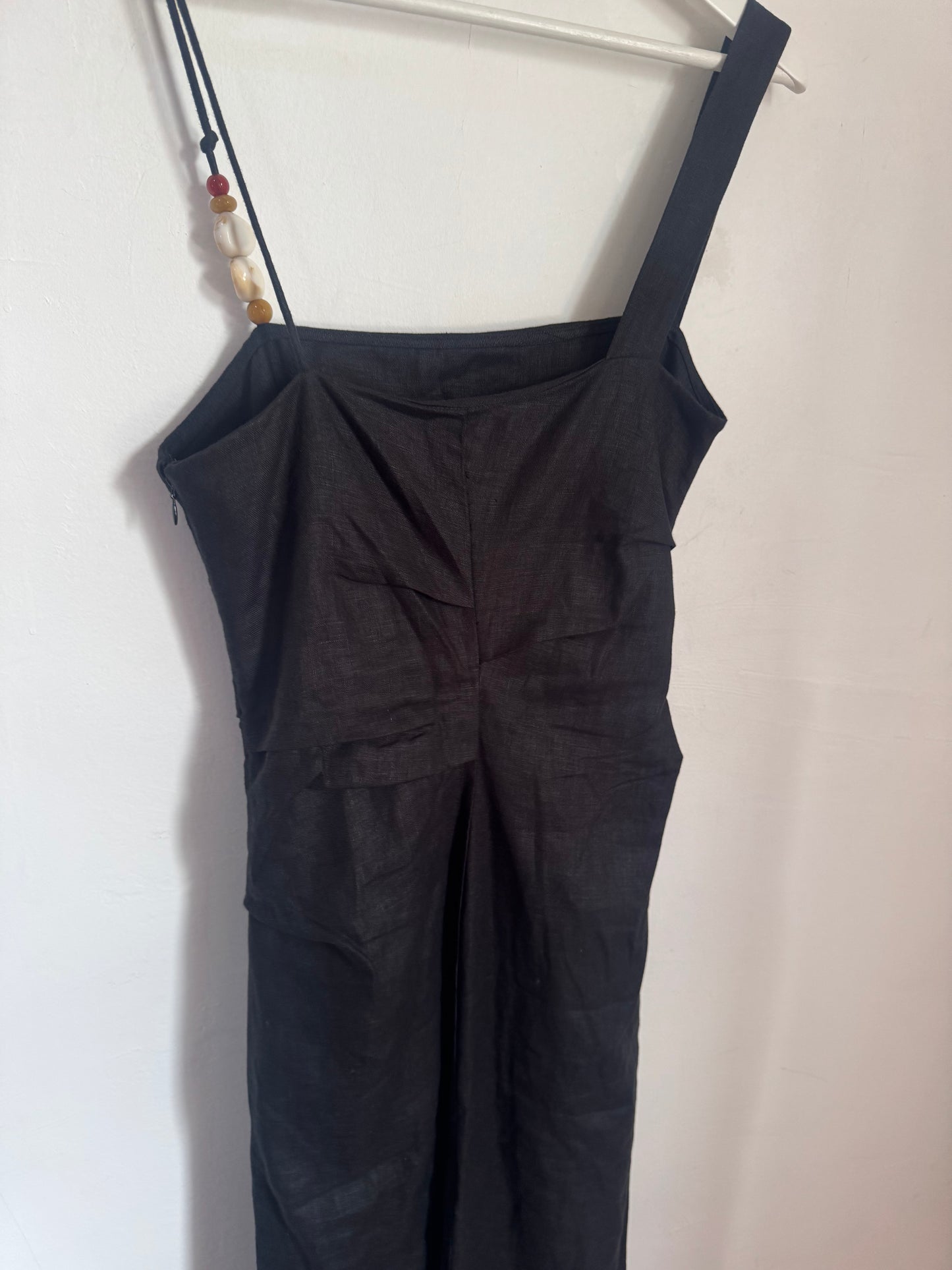 SIR The Label Antonia Linen Midi Dress - Size 2