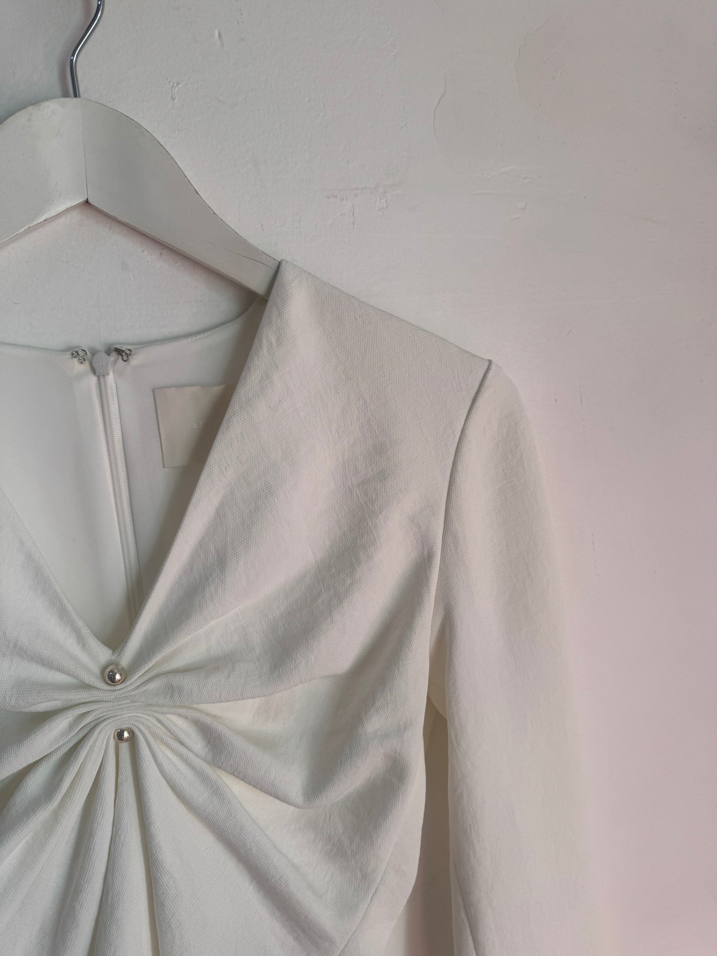 Dion Lee V Neck Pierced Blouse - Size 6