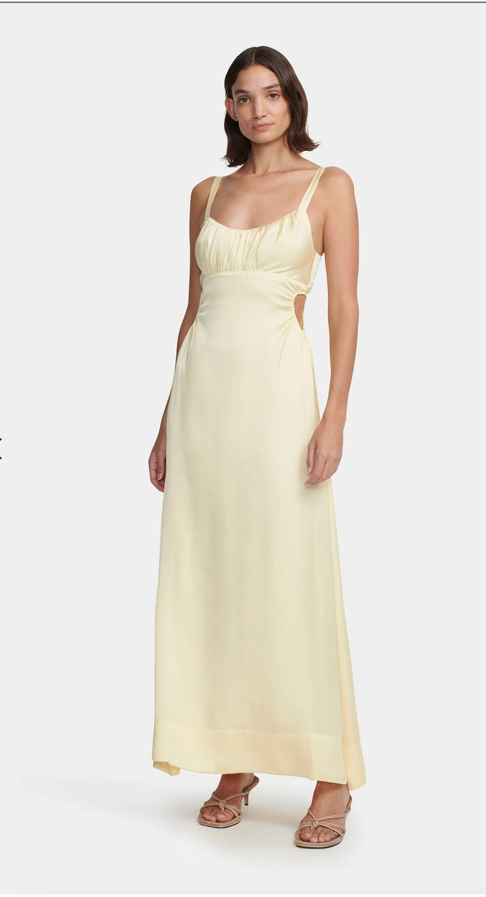 Hansen & Gretal Carlos Lemon Dress - Size XXS