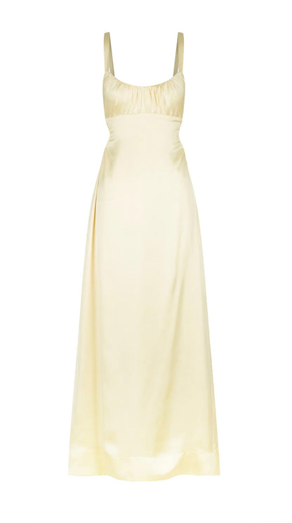 Hansen & Gretal Carlos Lemon Dress - Size XXS