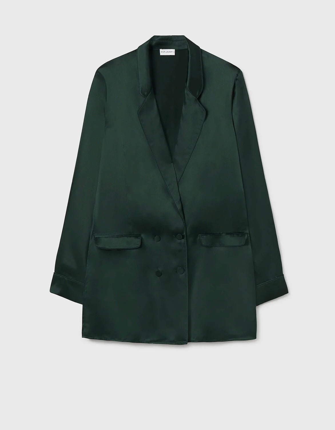 Silk Laundry Relaxed Blazer - Size S