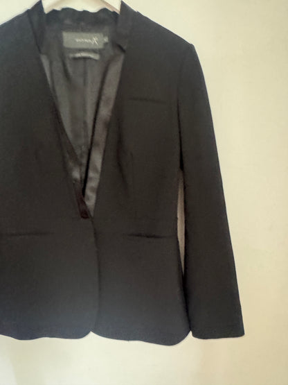 Arthur Galan Black Tuxedo Jacket - Size 12