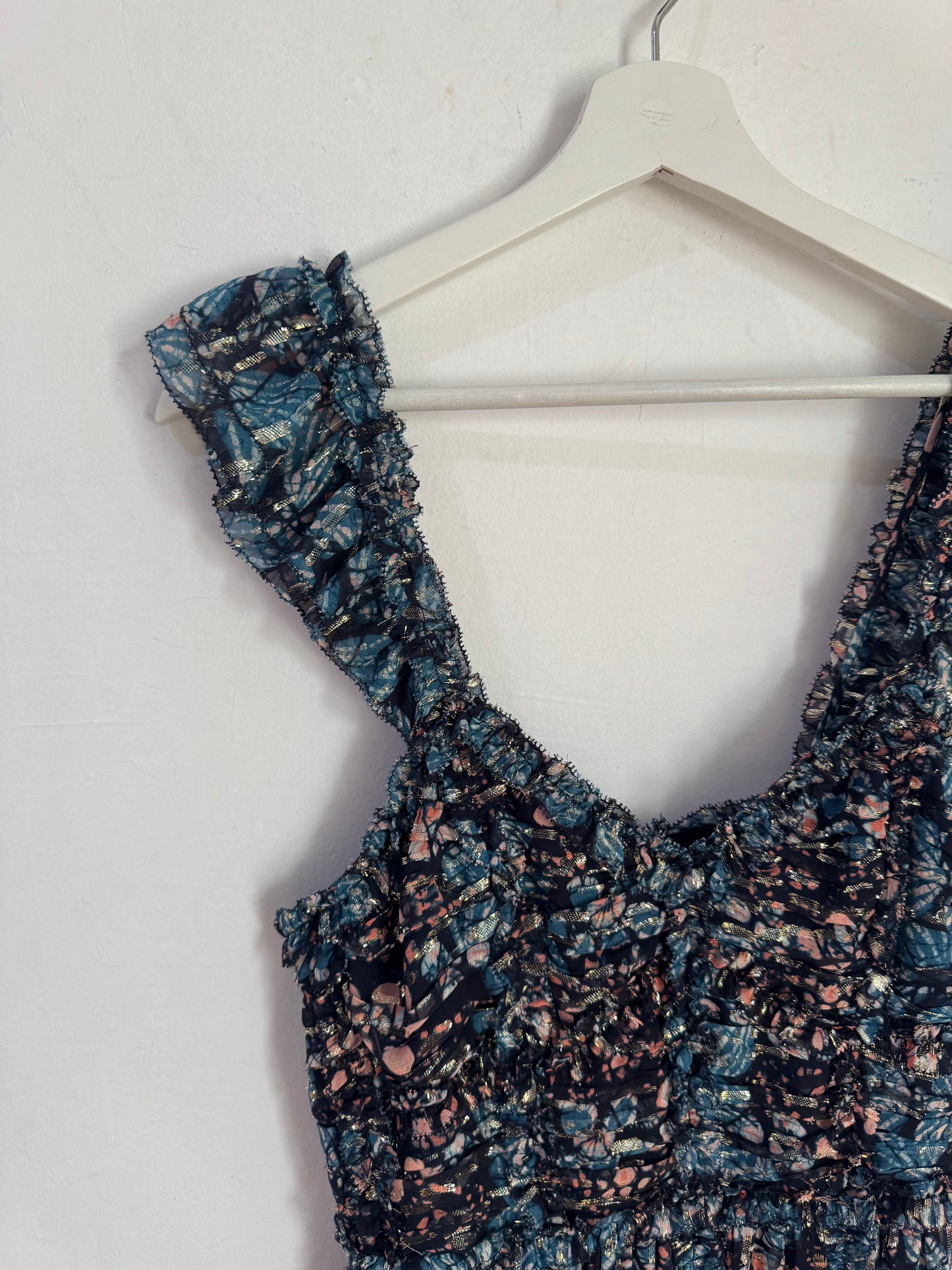 Ulla Johnson Evianna Floral Maxi Dress Size 4