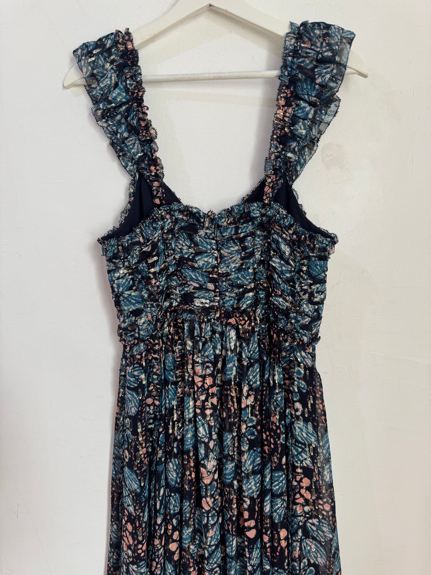 Ulla Johnson Evianna Floral Maxi Dress Size 4