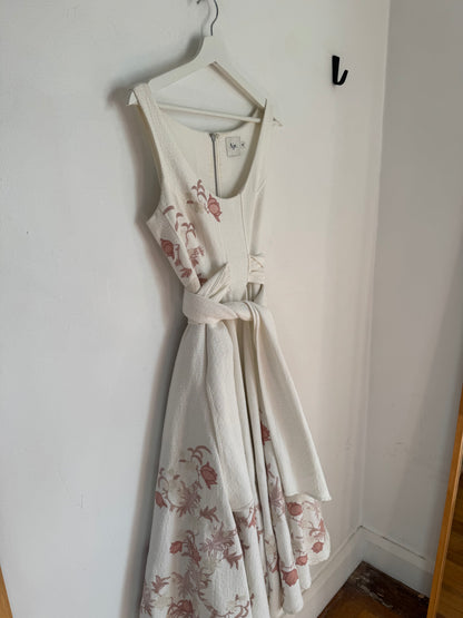 Aje Floral Midi Dress - Size 8