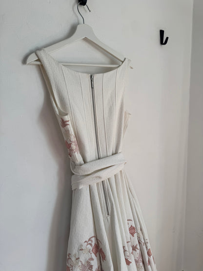 Aje Floral Midi Dress - Size 8