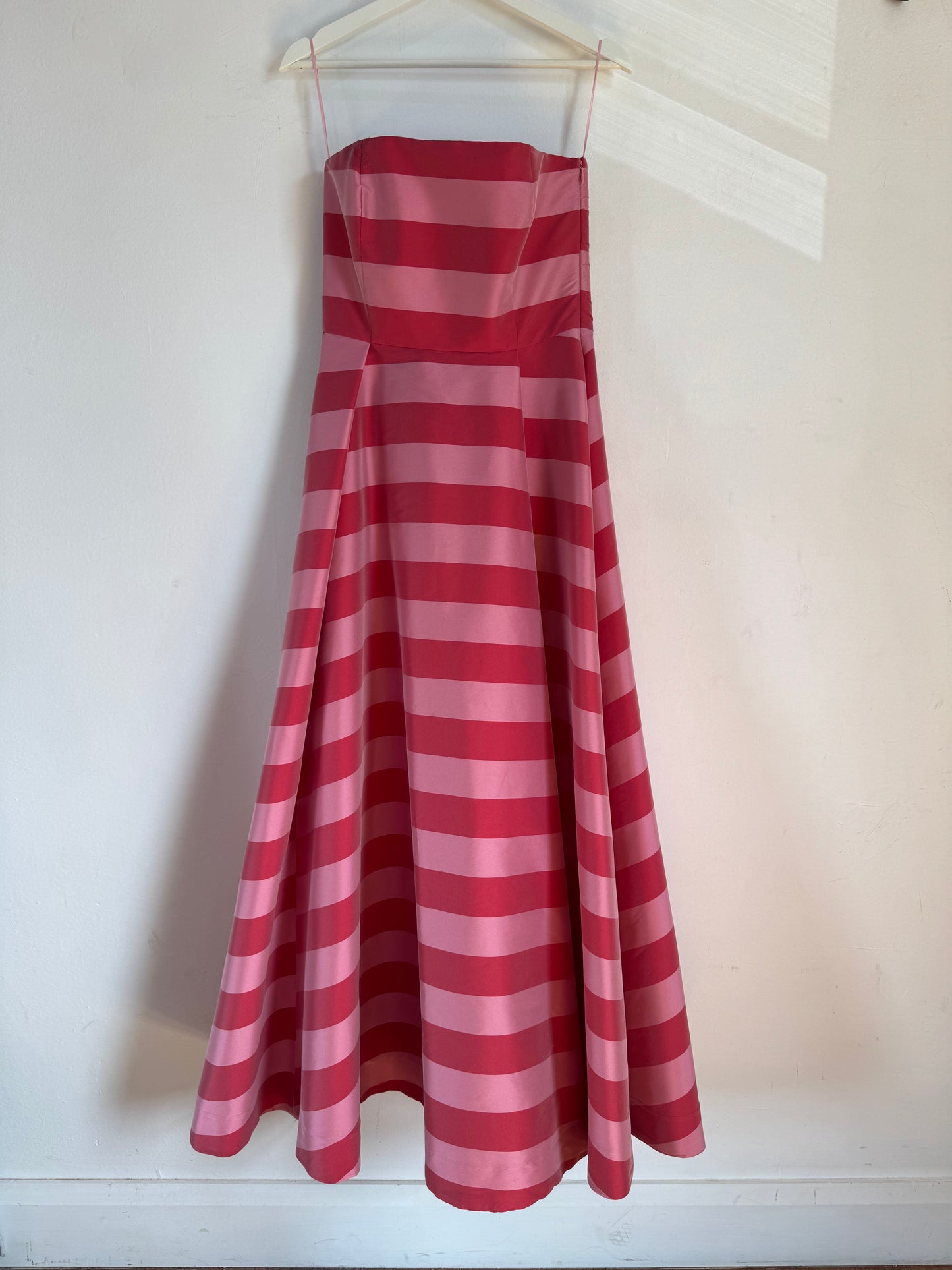 Bernadette Isa Striped Strapless Gown - Size 38