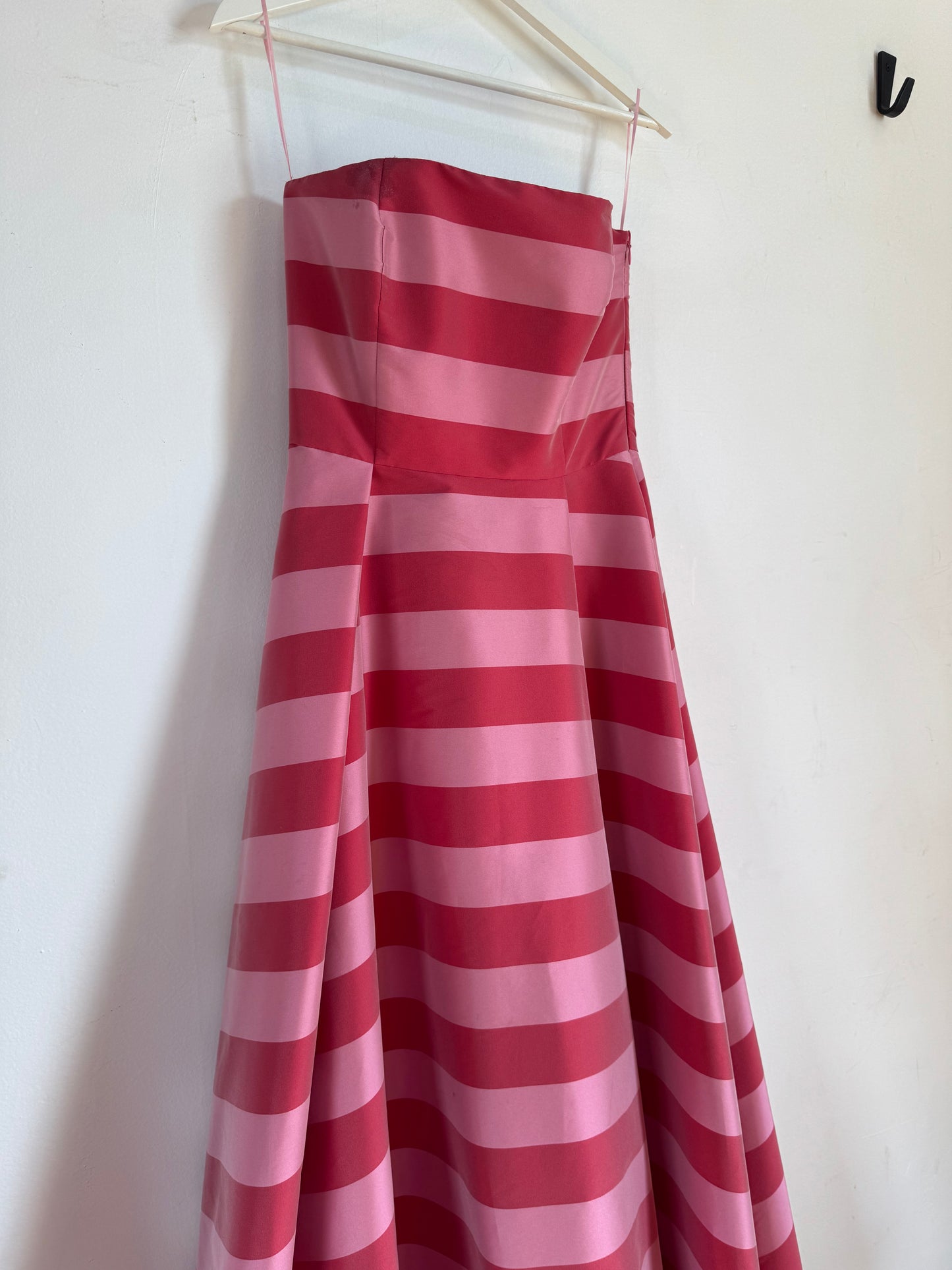 Bernadette Isa Striped Strapless Gown - Size 38
