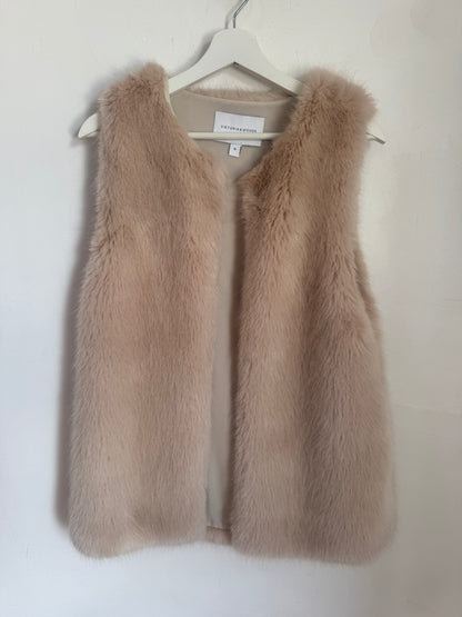 Viktoria & Woods Faux Fur Vest - Size 0