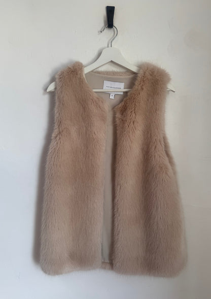 Viktoria & Woods Faux Fur Vest - Size 0