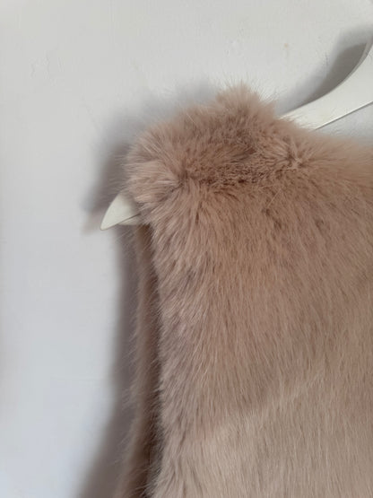 Viktoria & Woods Faux Fur Vest - Size 0