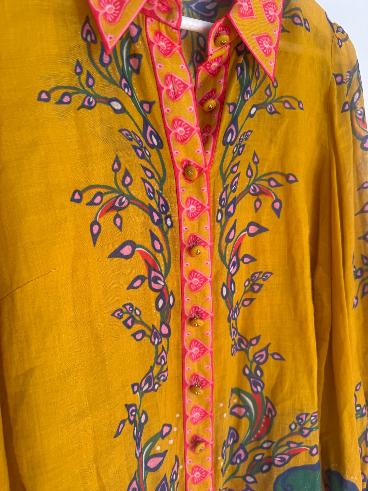 Zimmermann Lovestruck Blouson Blouse - Size 0