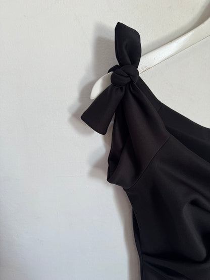 Saloni Off-Shoulder Midi Dress - Size 10