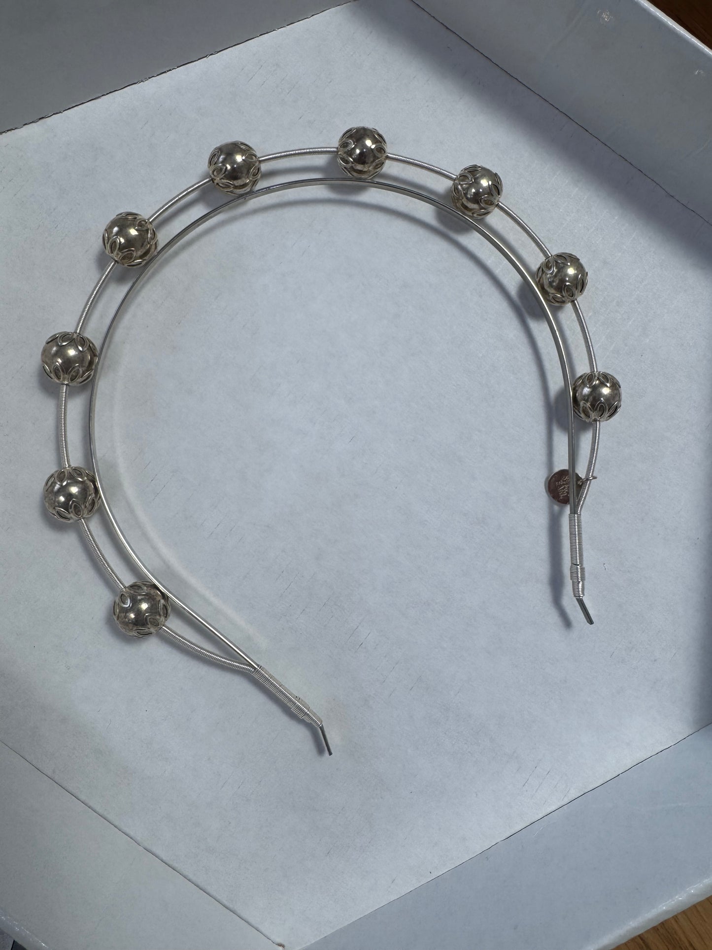 Sylvy Earl Embellished Spot Headband