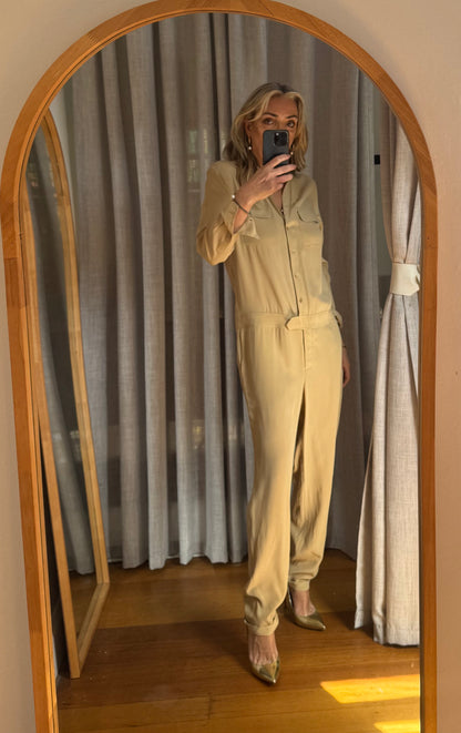 Equipment Femme Silk Jumpsuit - Size S (oversized)