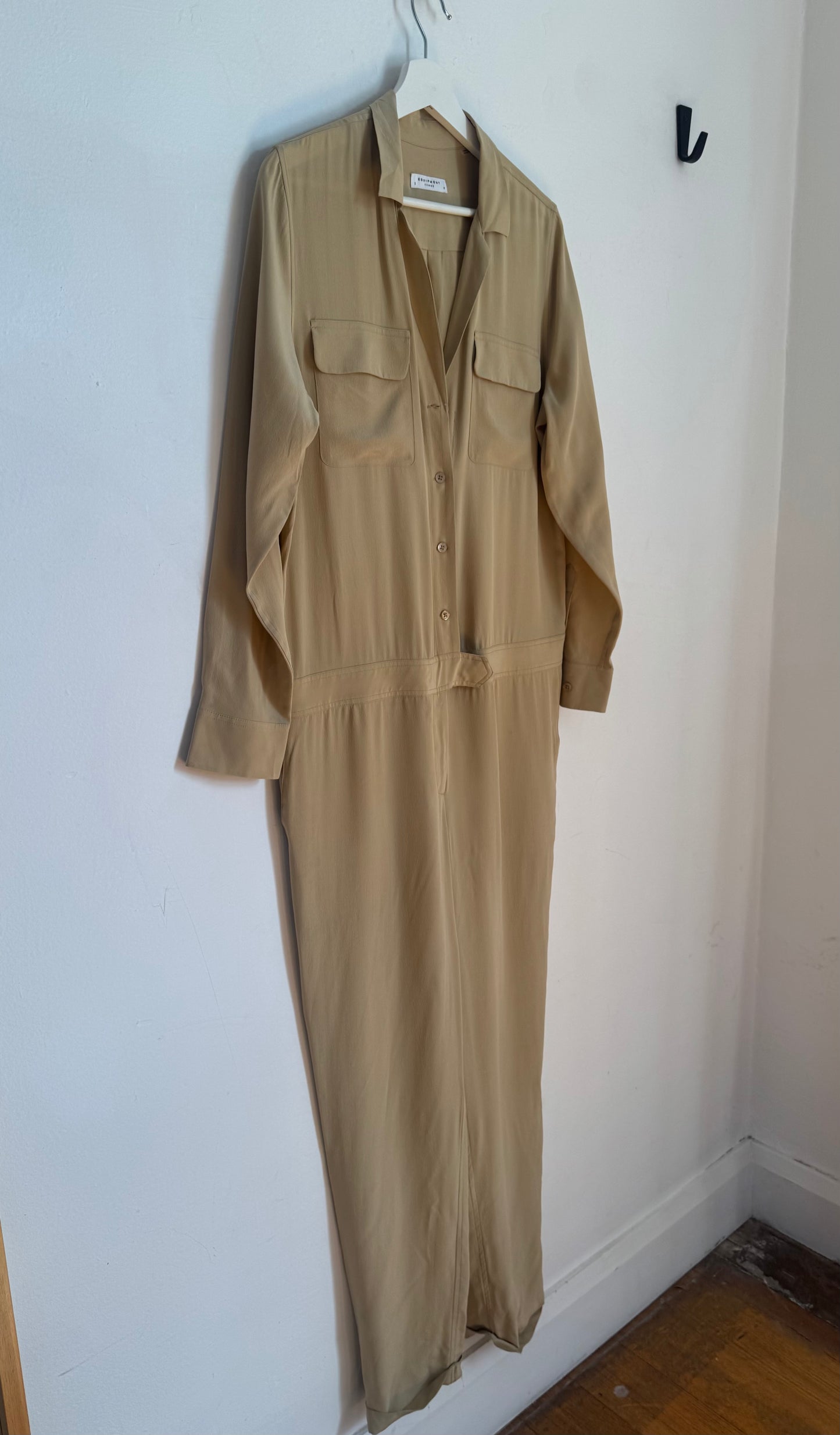Equipment Femme Silk Jumpsuit - Size S (oversized)