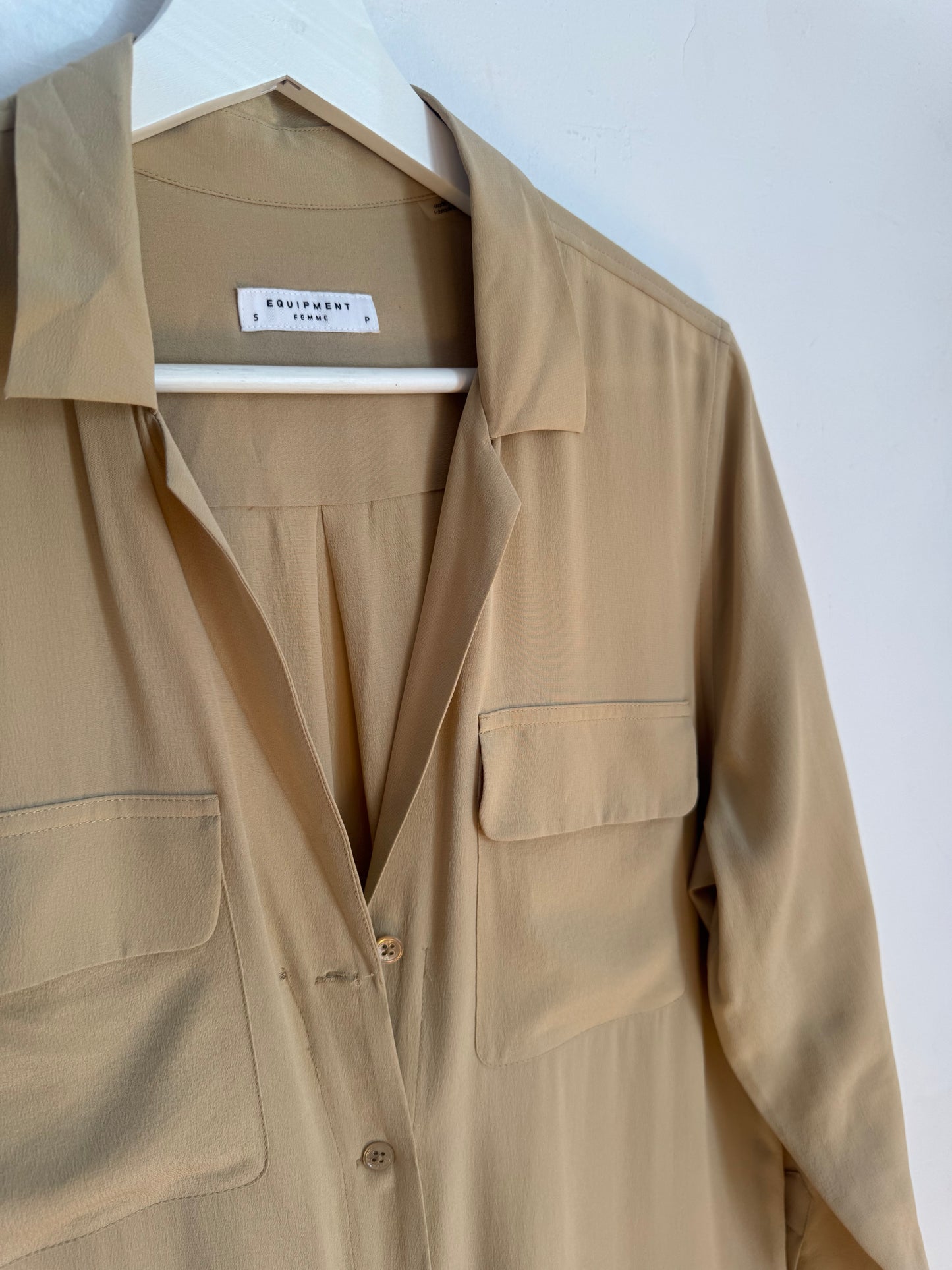 Equipment Femme Silk Jumpsuit - Size S (oversized)