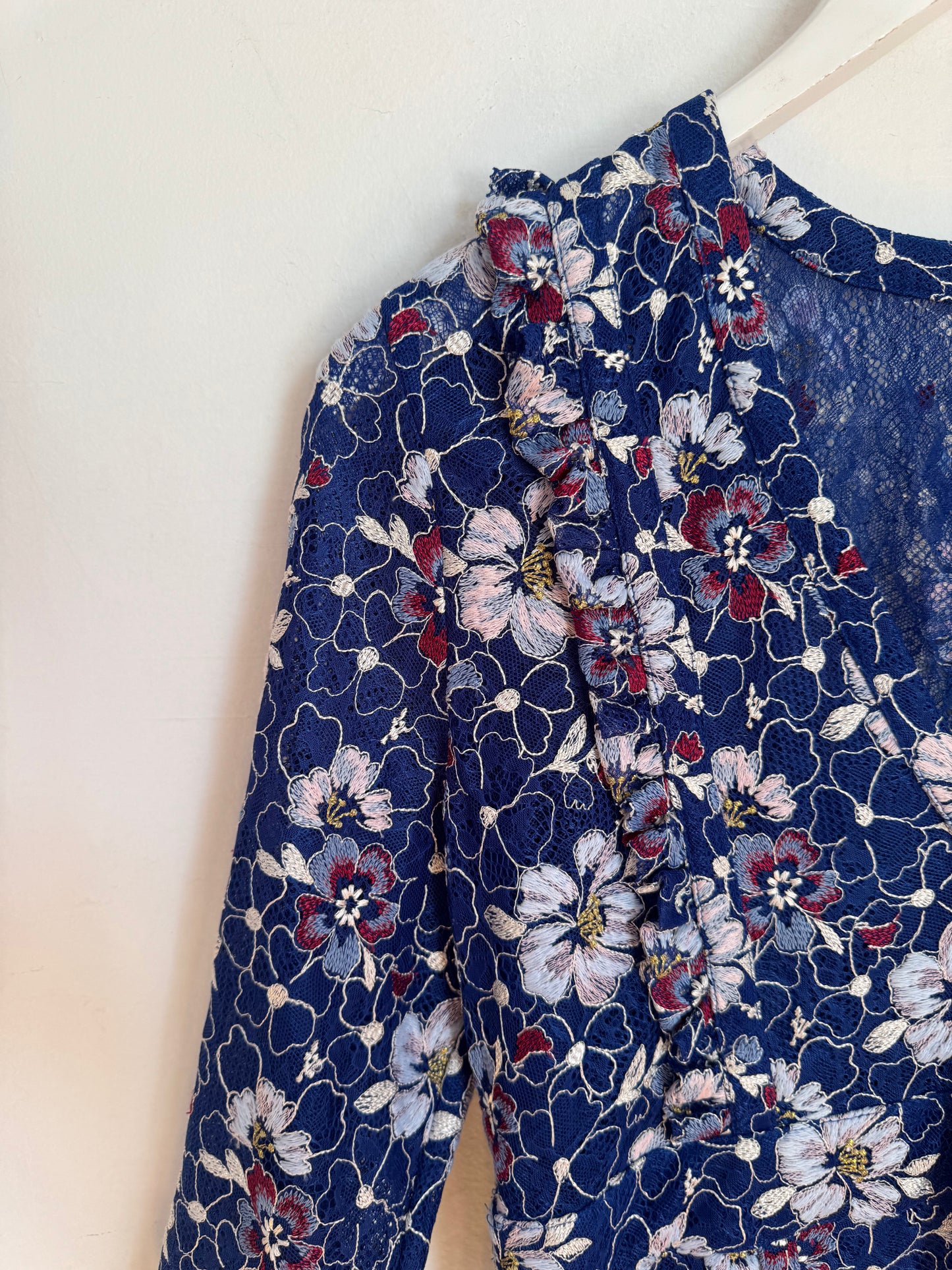 Scanlan Theodore Floral Midi Dress - Size 12