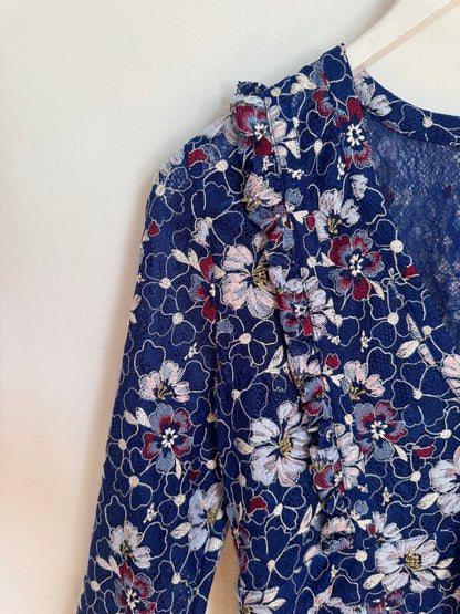 Scanlan Theodore Floral Midi Dress - Size 12