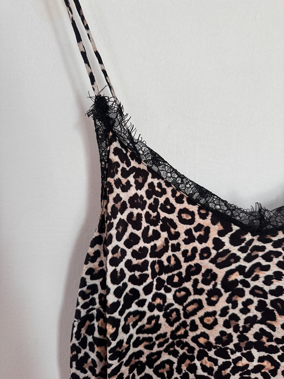Anine Bing Leopard 100% Silk Cami - Size M