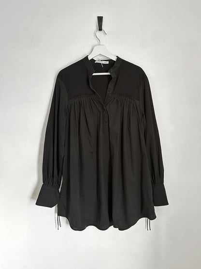 Camilla and Marc Pilato Tie Mini Shirt Dress  - Size  8