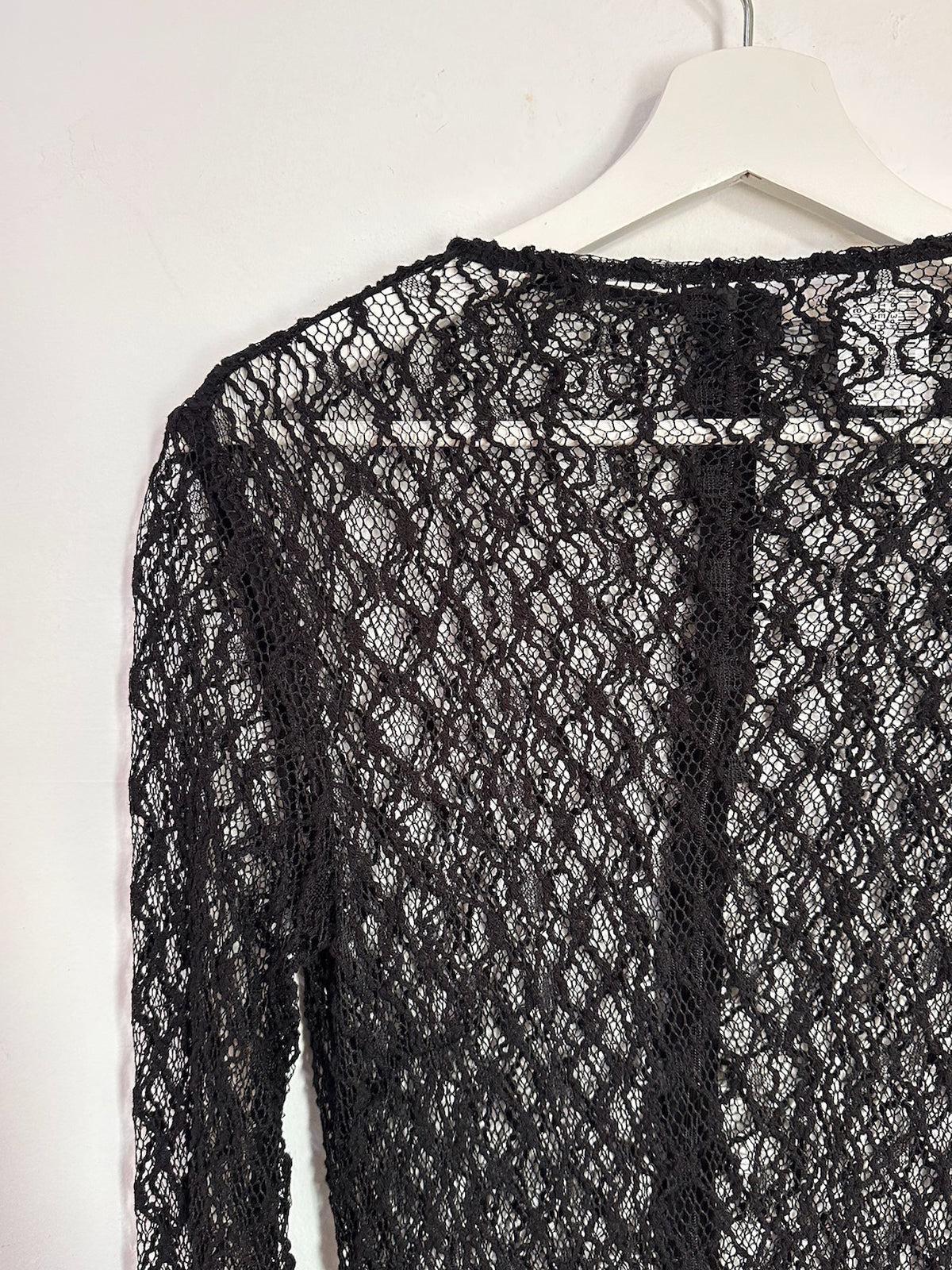 Camilla and Marc Black Lace Sheer Dress - Size 8