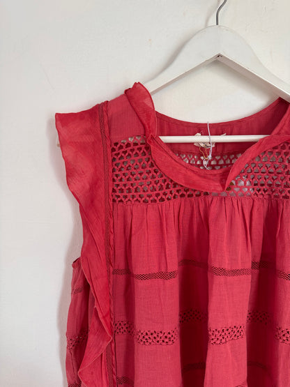 Isabel Marant Etoile SZ Pink CLARA Top - Size 40