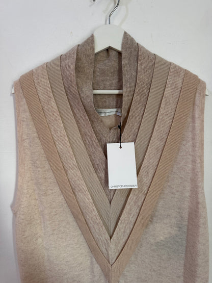 Christopher Esber Cashmere Knit Multi Neckline Vest Dress - Size XS (Brand New)