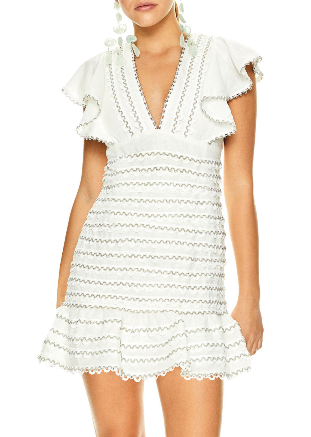 La Maison Talulah Champagne Cocktail Mini Dress - Size M