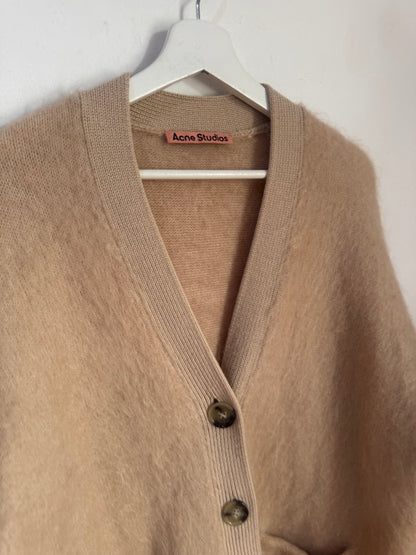 Acne Studios Brushed Wool & Mohair Cardigan - Size S