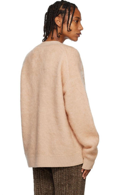 Acne Studios Brushed Wool & Mohair Cardigan - Size S