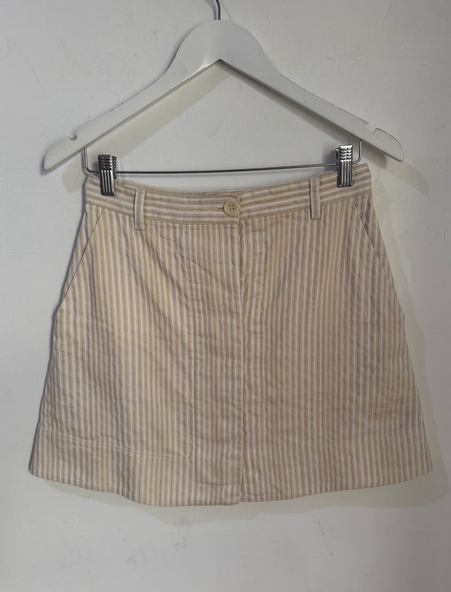 Scanlan Theodore Stripe Mini Skirt - Size 8