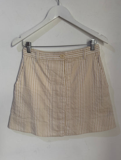 Scanlan Theodore Stripe Mini Skirt - Size 8