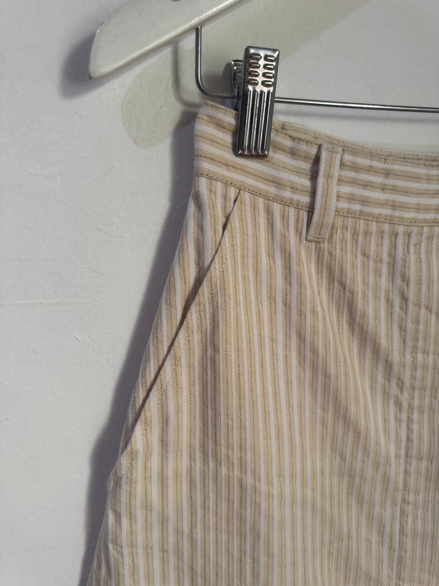 Scanlan Theodore Stripe Mini Skirt - Size 8