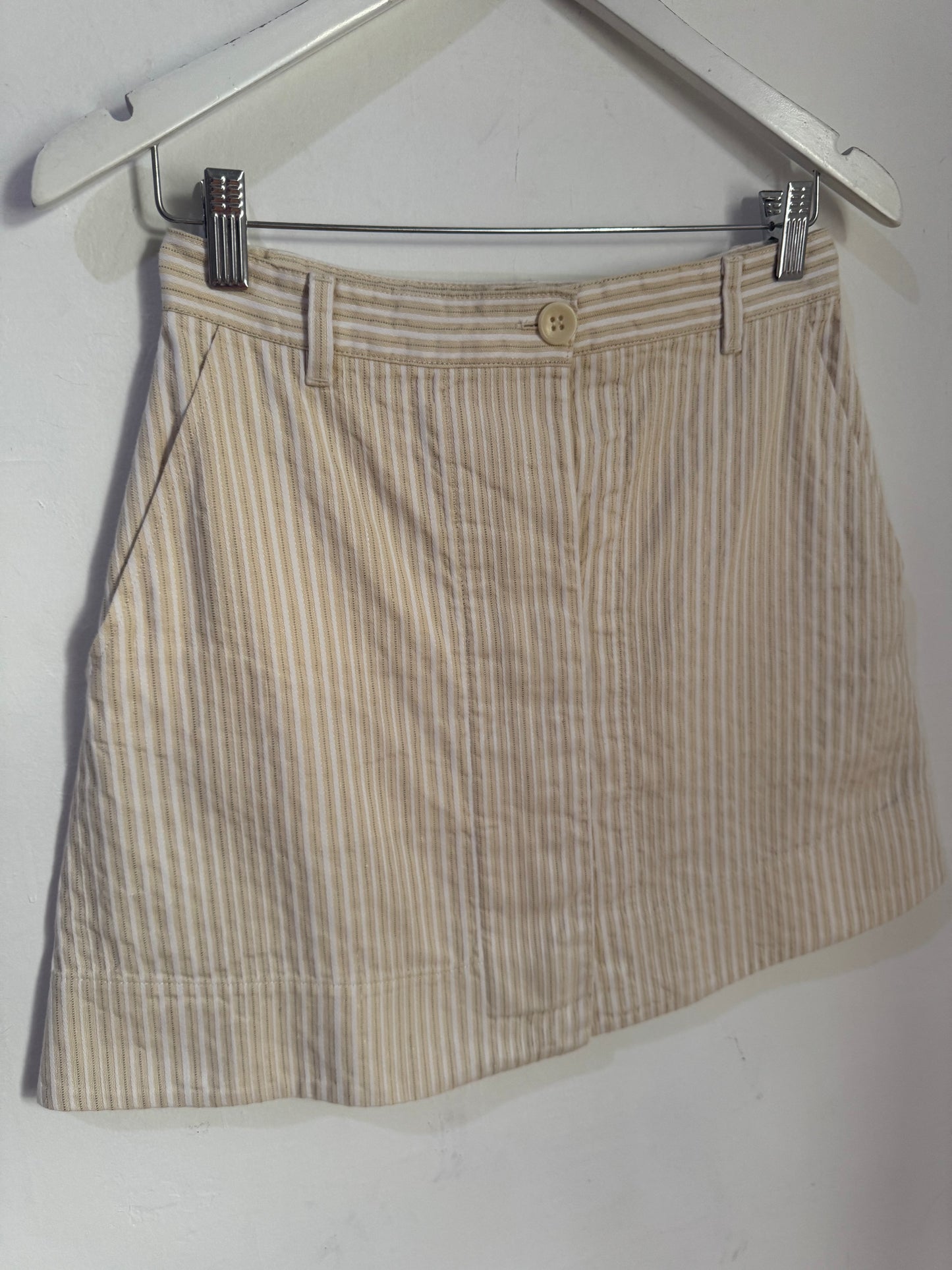 Scanlan Theodore Stripe Mini Skirt - Size 8
