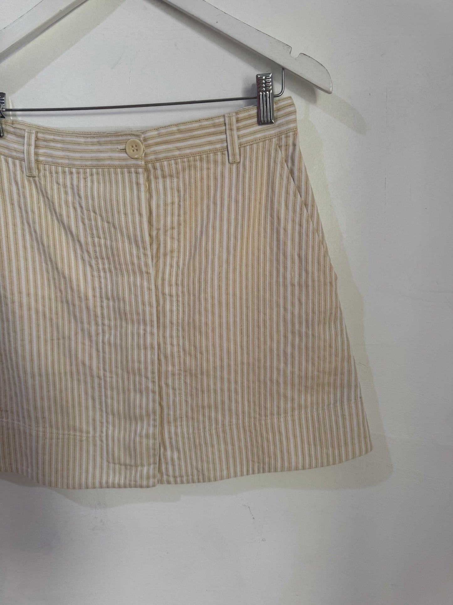 Scanlan Theodore Stripe Mini Skirt - Size 8