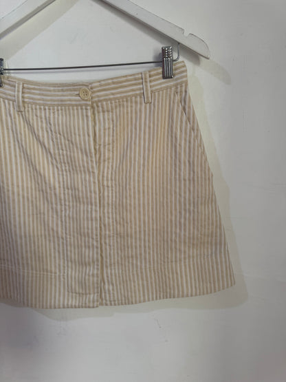 Scanlan Theodore Stripe Mini Skirt - Size 8