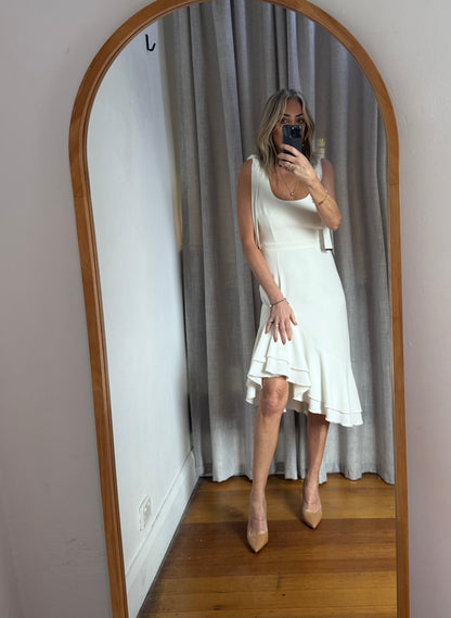 Rebecca Vallance Ivory De Jour Dress - Size 10