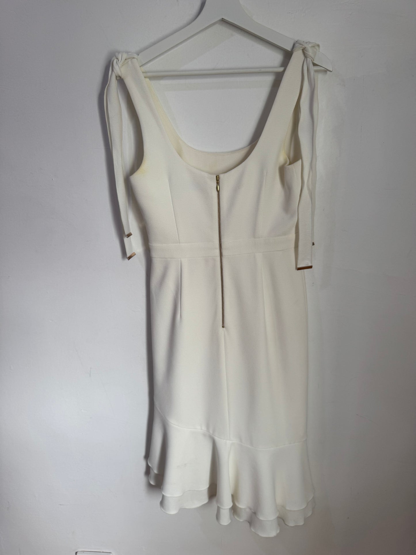 Rebecca Vallance Ivory De Jour Dress - Size 10