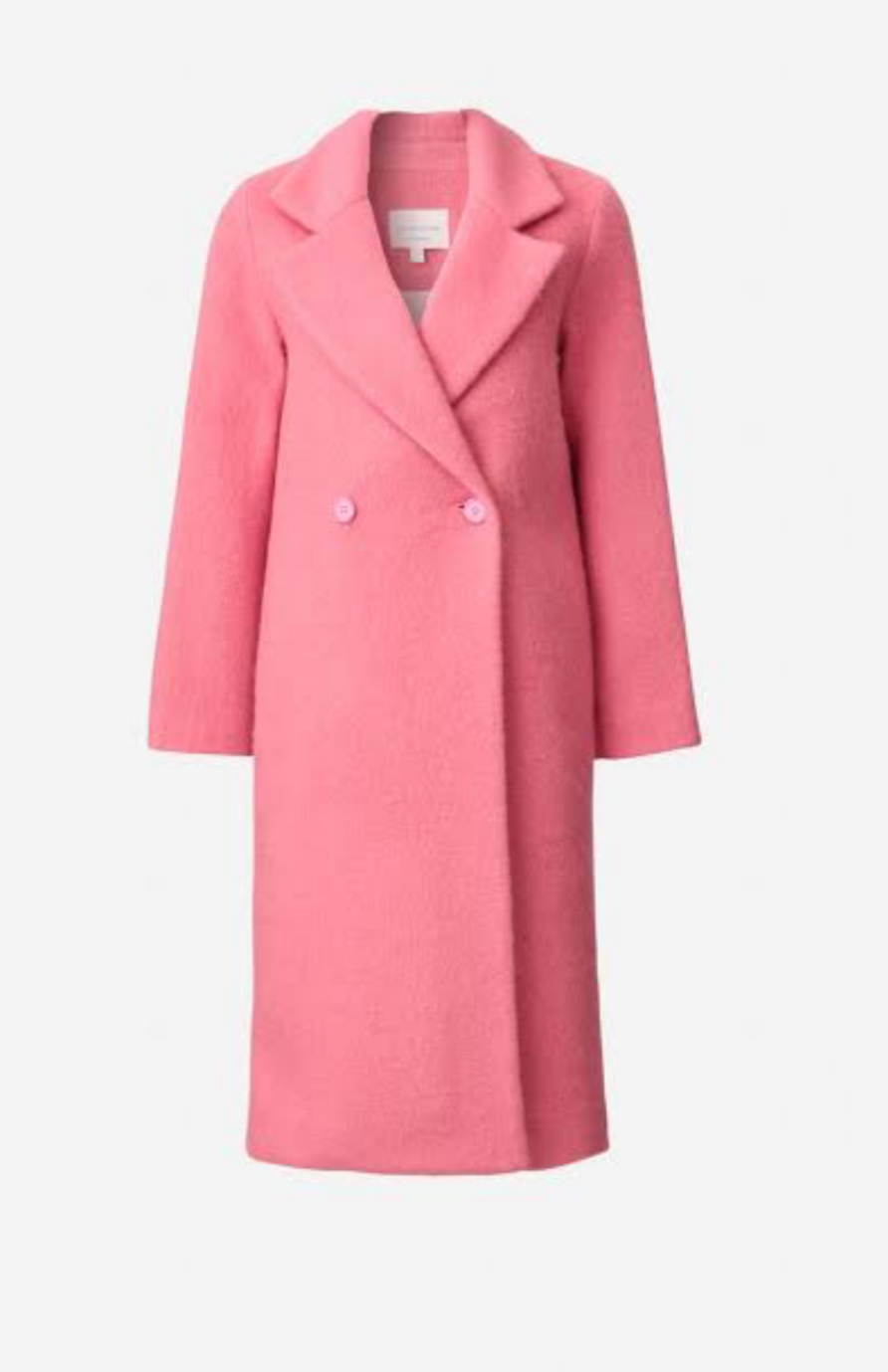 Viktoria & Woods Pink Romantica Wool Coat - Size 1