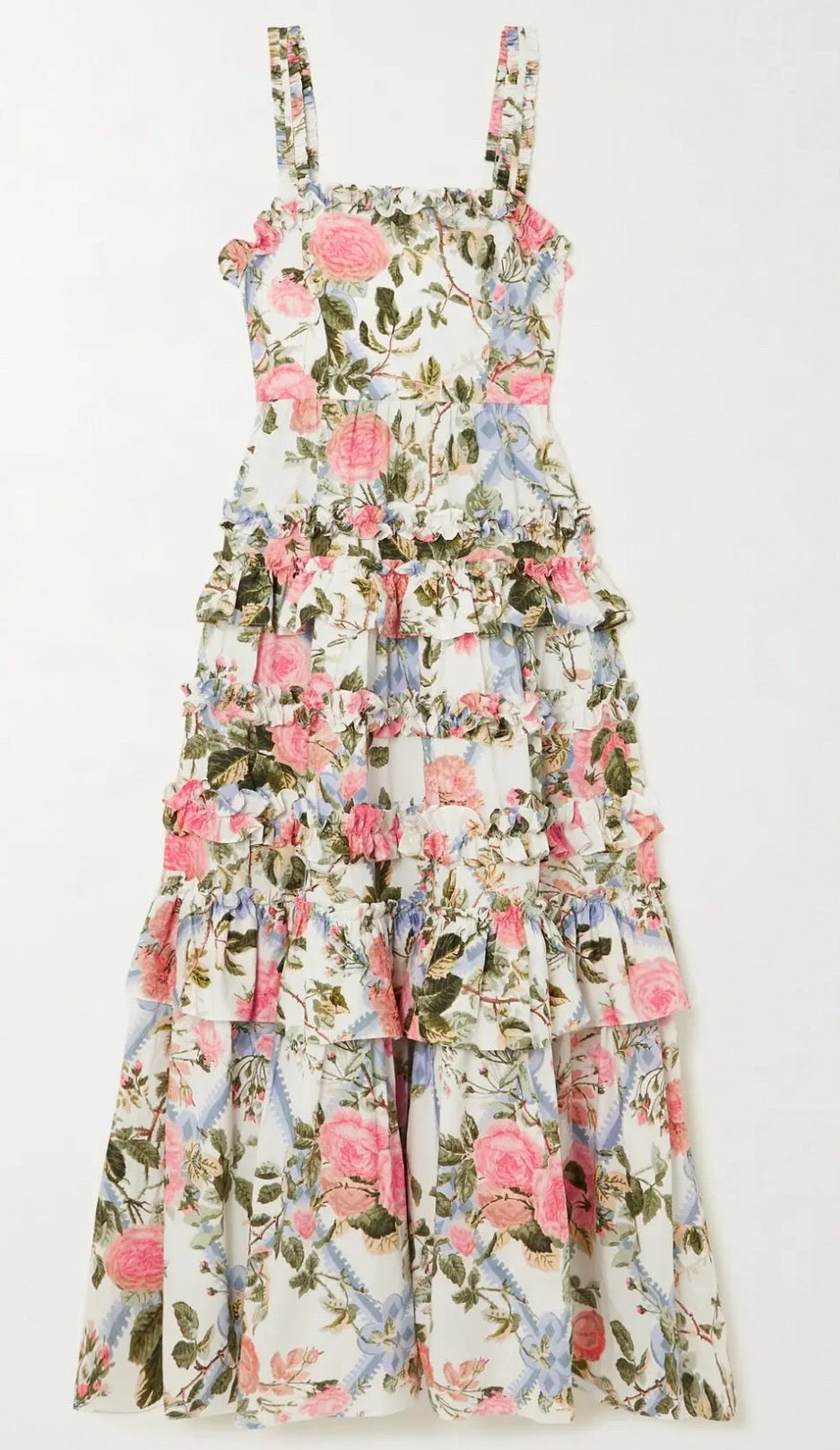 Needle & Thread Pink Floral Hettie Dress - Size 10 (Brand New)