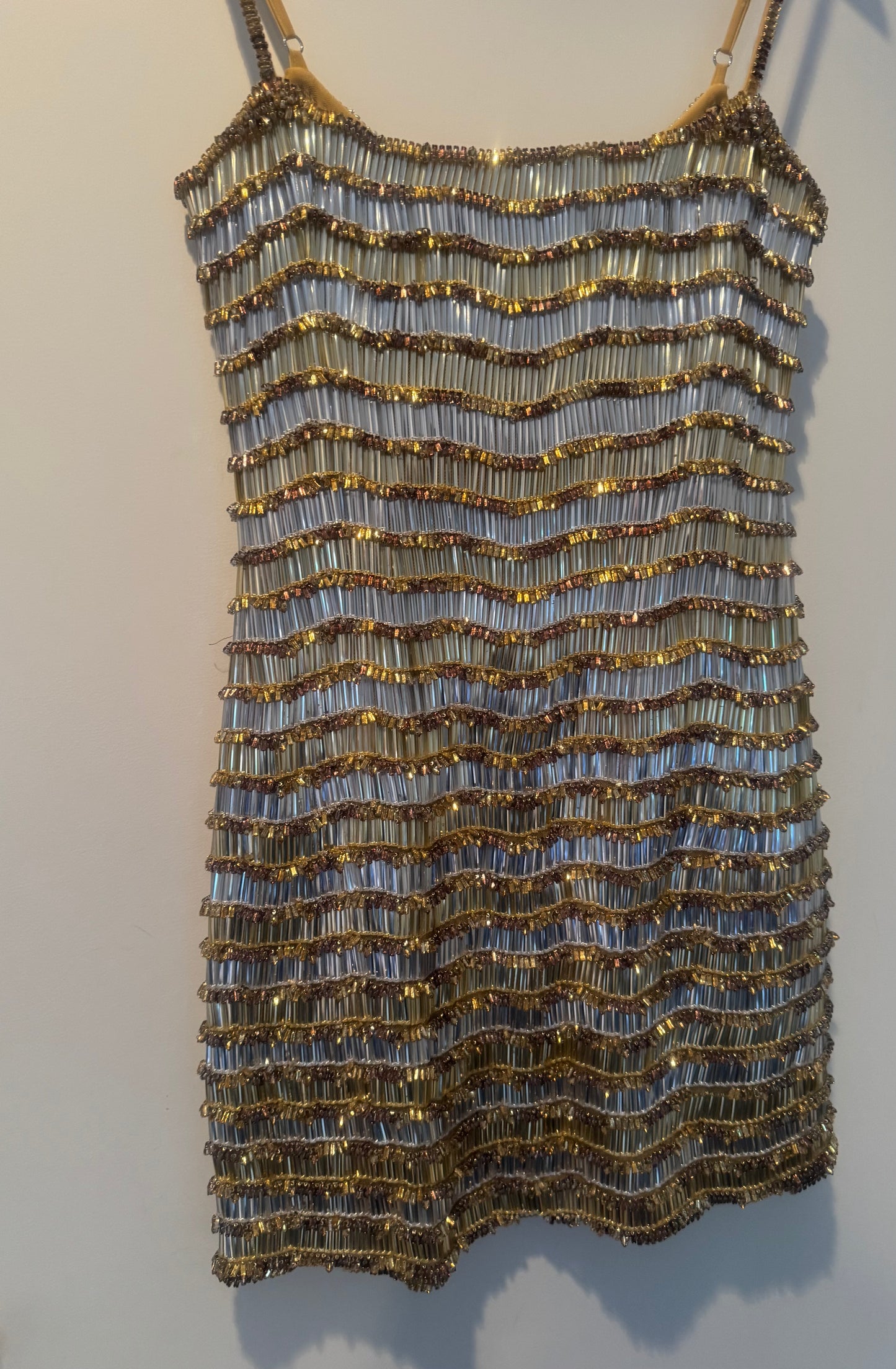Rachel Gilbert Zeph Embellished Mini Dress - Size 1 (Only Worn Once)