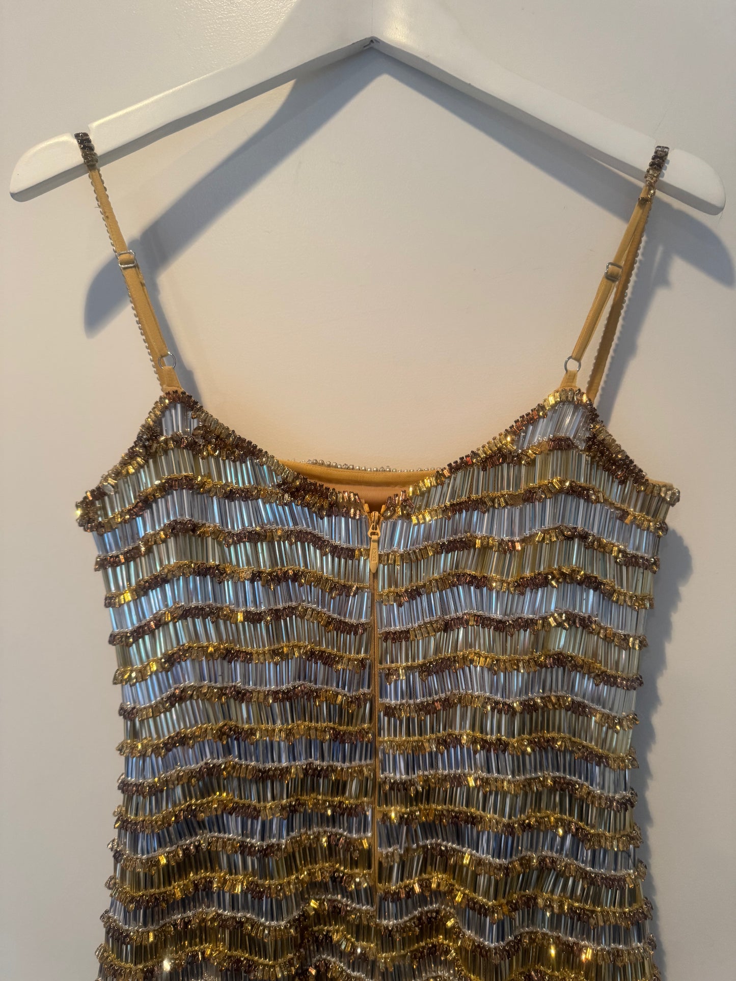 Rachel Gilbert Zeph Embellished Mini Dress - Size 1 (Only Worn Once)