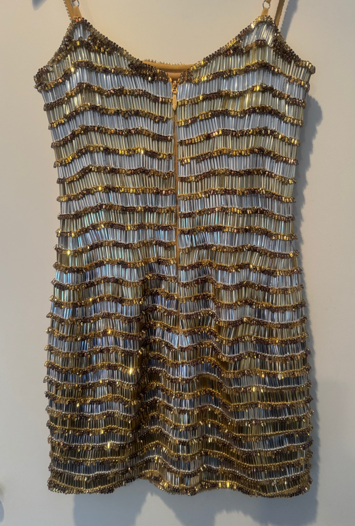 Rachel Gilbert Zeph Embellished Mini Dress - Size 1 (Only Worn Once)