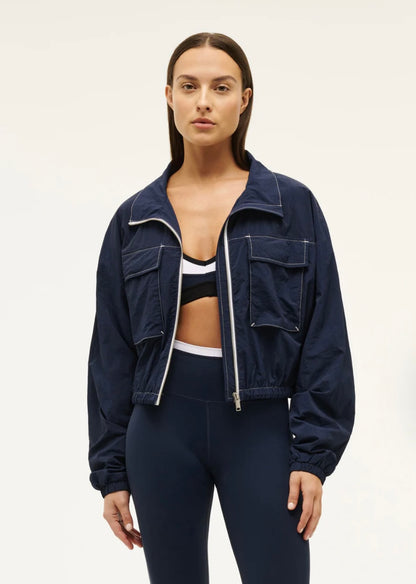 P.E. Nation Recap Jacket Dark Navy - Size S (Brand New)