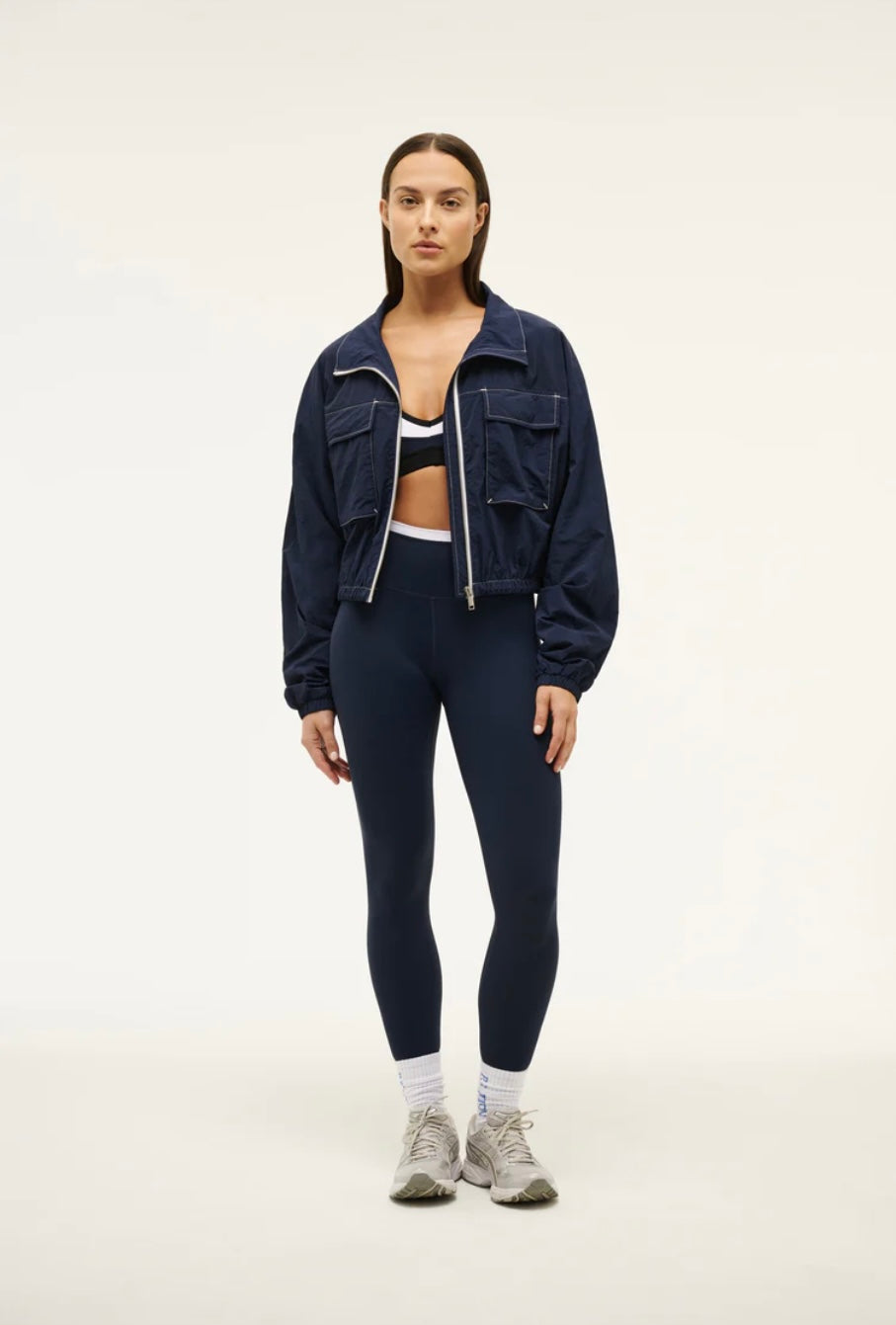 P.E. Nation Recap Jacket Dark Navy - Size S (Brand New)