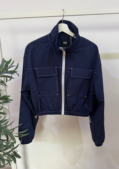 P.E. Nation Recap Jacket Dark Navy - Size S (Brand New)