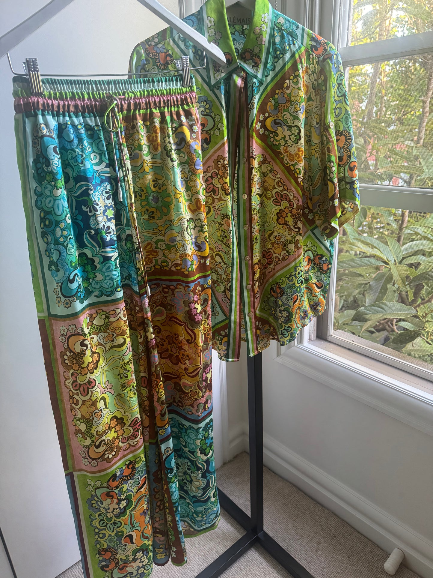 Alemais Dreamer Shirt & Pant Set - Size 6 (Oversized)